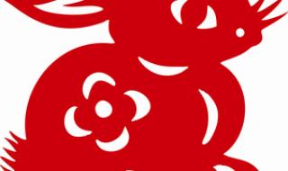 新年兔子怎么画好看